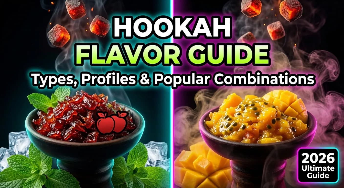 Hookah Flavor Guide: Types, Profiles & Popular Combinations