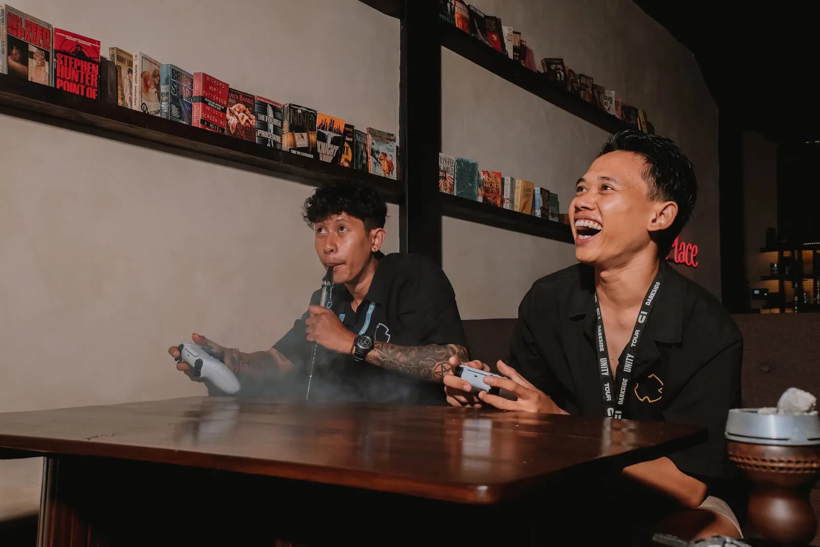 PS5 with friends.
