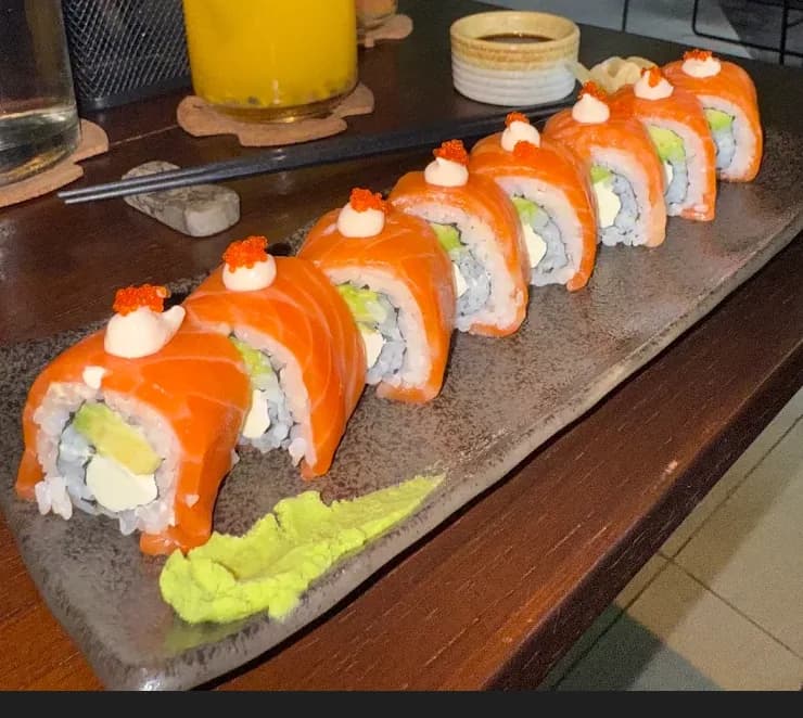 sushi and hookah in canggu