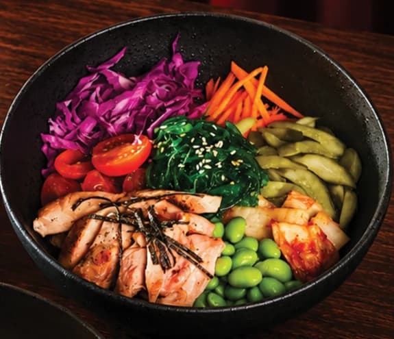 Chicken Poke Bowl