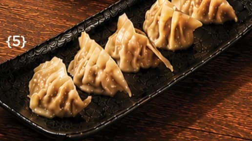 Gyoza with Beef and Cabbage