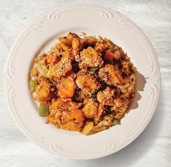 Sweet & Sour Chicken Fried Rice